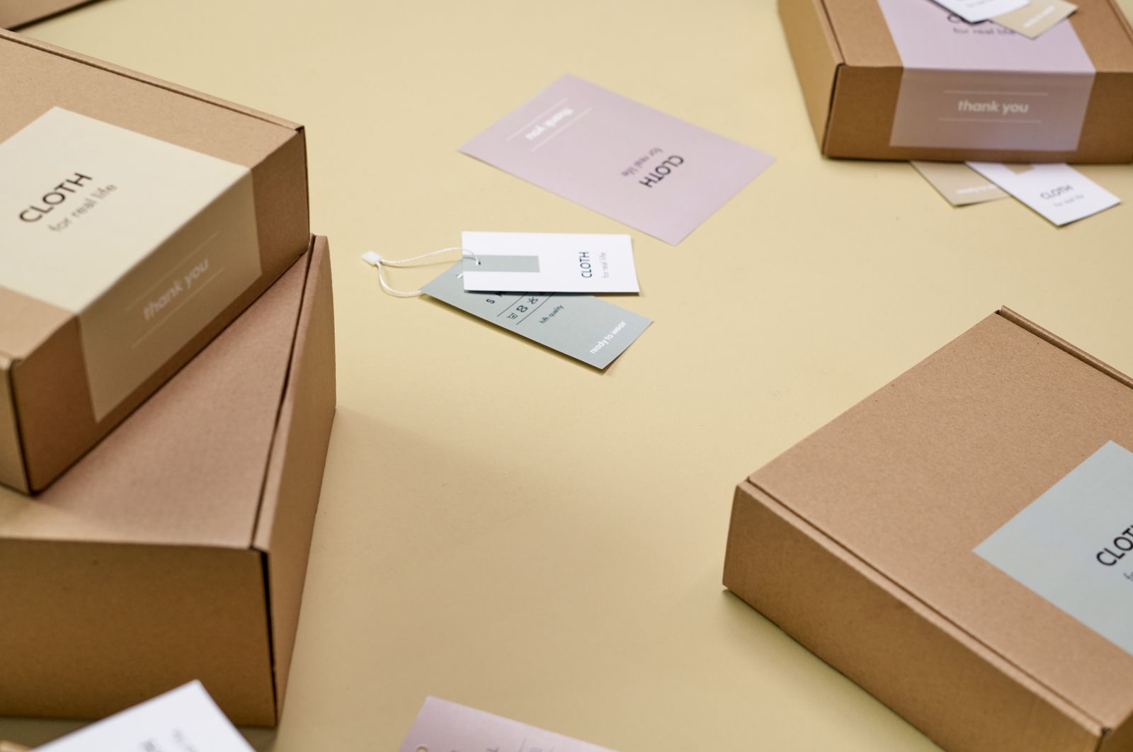 Packaging & Labels examples